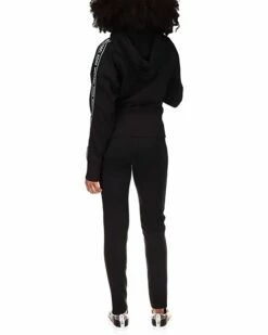 Discount ❤️ MICHAEL Michael Kors Petite Logo Stripe Zip Hoodie | Hoodies & Sweatshirts ✔️ -Outlet Michael Kors Store 51Do4YB8gTS. AC SR736920