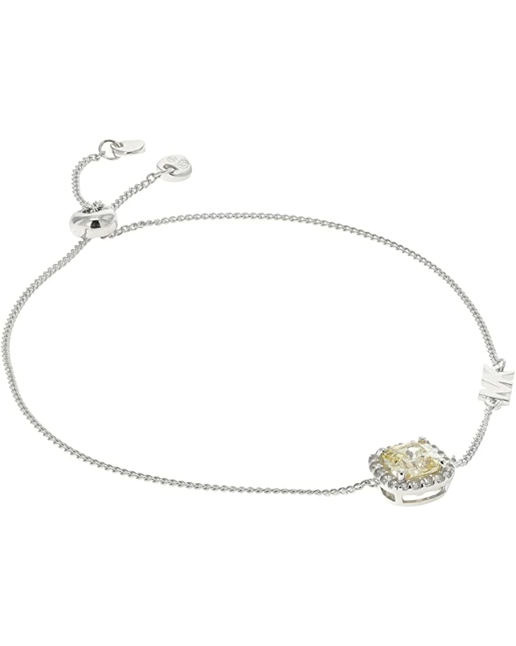 Cheapest 😉 Michael Kors Sterling Silver Pavé Cushion-Cut Slider Bracelet | Bracelets 💯 1 Cheapest 😉 Michael Kors Sterling Silver Pavé Cushion-Cut Slider Bracelet | Bracelets 💯