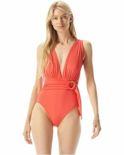 Discount ๐ MICHAEL Michael Kors Essentials Surplice Plunge One-Piece | Swimwear ๐ 7 Discount ๐ MICHAEL Michael Kors Essentials Surplice Plunge One-Piece | Swimwear ๐ -Outlet Michael Kors Store 51J9FXevFNL. AC SR736920