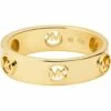 Discount 👏 Michael Kors Sterling Silver MK Logo Band Ring | Rings ✨