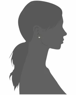 Coupon 😀 Michael Kors Precious Metal-Plated Sterling Silver Pavé Heart Studs Earrings 🧨 -Outlet Michael Kors Store 51KsijForNL. AC SR736920