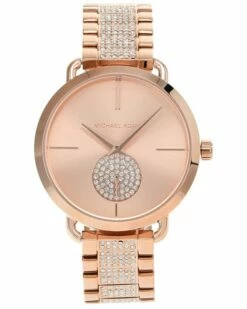 Best Sale 😍 Michael Kors MK4598 - Portia Three Hand Stainless Steel ⌚ Watch | Fashion ⌚ Watches ✨