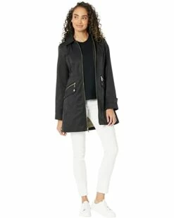 Cheapest 😀 MICHAEL Michael Kors Zip Front Rain Topper M724716A74 | 🧥 Coats & Outerwear 🧨 -Outlet Michael Kors Store 61 c1yNwlpL. AC SR736920