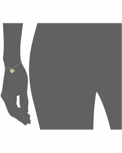 Best reviews of 💯 Michael Kors Precious Metal-Plated Sterling Silver Pavé Heart Bracelet | Bracelets 👍 -Outlet Michael Kors Store 611lPTmFi8L. AC SR736920