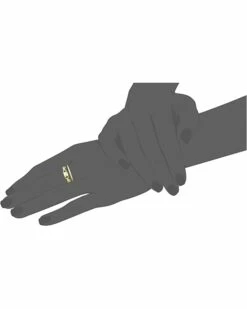 Promo 🧨 Michael Kors Precious Metal-Plated Sterling Silver Mercer Link Pavé Halo Ring | Rings 😍 -Outlet Michael Kors Store 614X5n3R8DL. AC SR736920