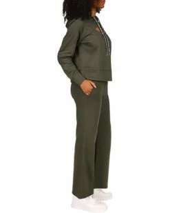 Deals 🔔 MICHAEL Michael Kors Terry Kick Flare Pants 😀 -Outlet Michael Kors Store 614cz8mwFDL. AC SR736920