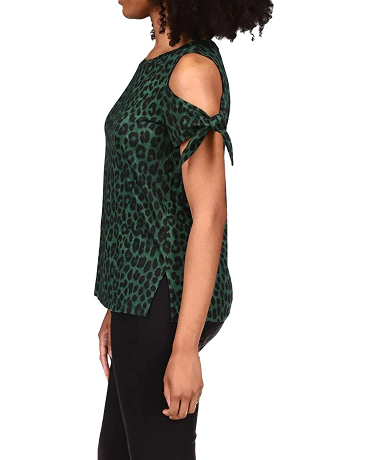 Budget 🤩 MICHAEL Michael Kors Cheetah Cold-Shoulder T-Shirt | 👕 Shirts & Tops ❤️ 2 Budget 🤩 MICHAEL Michael Kors Cheetah Cold-Shoulder T-Shirt | 👕 Shirts & Tops ❤️ - Image 2