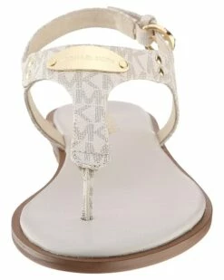 Brand new 🥰 MICHAEL Michael Kors MK Plate Thong | 🩴 Sandals ❤️ -Outlet Michael Kors Store 61E7MpV58ZL. AC SR736920