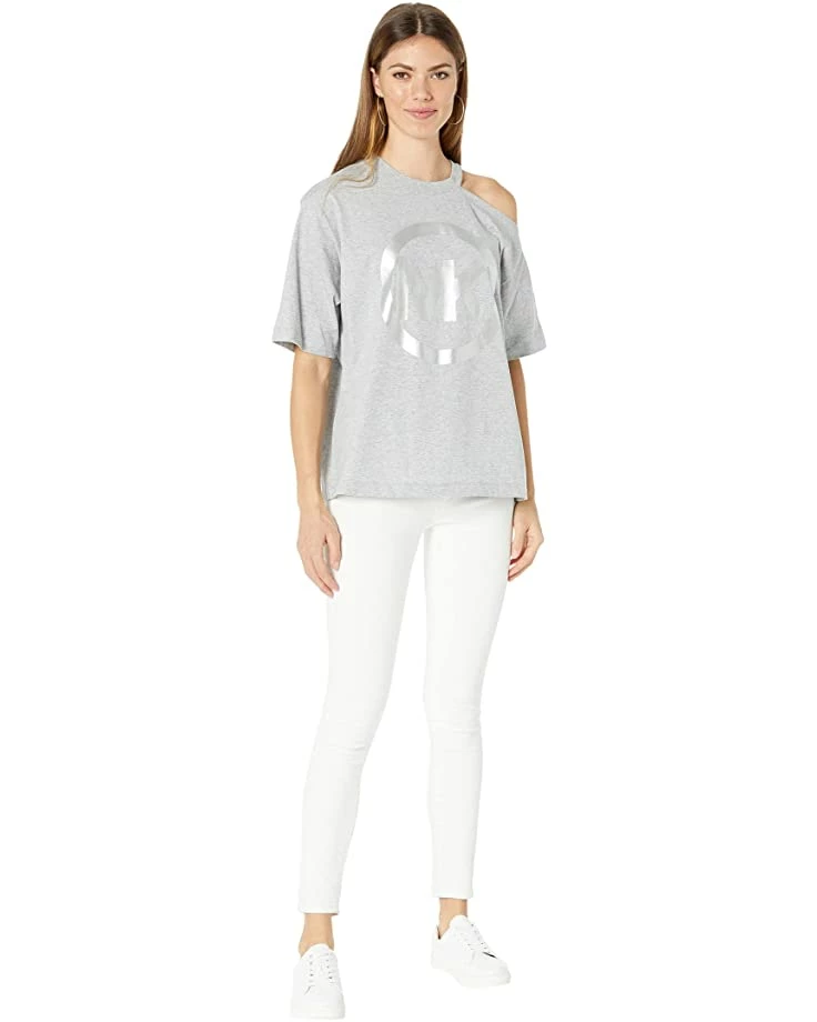 New 🎉 MICHAEL Michael Kors Print Cutout Shoulder Tee | 👚 Shirts & Tops ⌛ 4 New 🎉 MICHAEL Michael Kors Print Cutout Shoulder Tee | 👚 Shirts & Tops ⌛ - Image 4