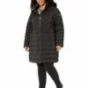 New 🎉 MICHAEL Michael Kors Plus Size Mixed Quilt Pattern Down M865095B74 | 🧥 Coats & Outerwear ⌛