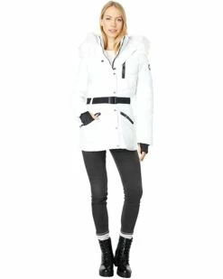 Deals ❤️ MICHAEL Michael Kors Active Belted Puffer with Faux Fur Trim Hood A421508F | 🧥 Coats & Outerwear 🥰 -Outlet Michael Kors Store 61JoNof5WAL. AC SR736920