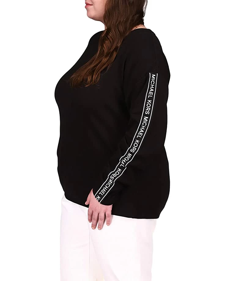 Best Pirce ๐คฉ MICHAEL Michael Kors Plus Size Waffle Logotape Long Sleeve Top | ๐ Shirts & Tops โจ 2 Best Pirce ๐คฉ MICHAEL Michael Kors Plus Size Waffle Logotape Long Sleeve Top | ๐ Shirts & Tops โจ - Image 2