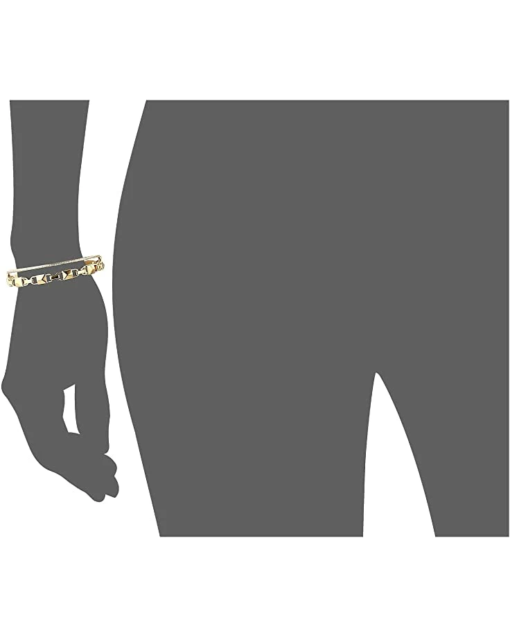 Discount ๐ฏ Michael Kors Precious Metal-Plated Sterling Silver Mercer Link Pavรฉ Halo Bangle Bracelet | Bracelets ๐ 3 Discount ๐ฏ Michael Kors Precious Metal-Plated Sterling Silver Mercer Link Pavรฉ Halo Bangle Bracelet | Bracelets ๐ - Image 3