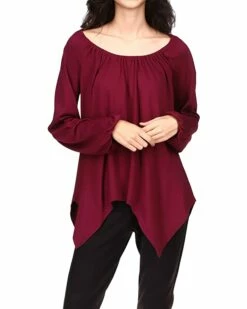 Deals 🌟 MICHAEL Michael Kors Cotton Hank Hem Top | 👕 Shirts & Tops 🎁