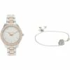 Cheap ❤️ Michael Kors MK1048 - Liliane Three Hand ⌚ Watch and Bracelet Gift Set | Fashion ⌚ Watches ❤️