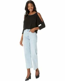 Best reviews of 🤩 MICHAEL Michael Kors Chain Neck Cold-Shoulder Top | 👚 Shirts & Tops 🥰 -Outlet Michael Kors Store 61ZMsqHIvfL. AC SR736920