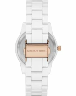 Promo ⌛ Michael Kors MK6837 - Ritz Three Hand Ceramic ⌚ Watch | Fashion ⌚ Watches 🎉 -Outlet Michael Kors Store 61bydv2ZwhL. AC SR736920