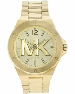 Promo ⭐ Michael Kors MK8939 - Lennox 3 Hand IP Bracelet ⌚ Watch | Fashion ⌚ Watches 🥰