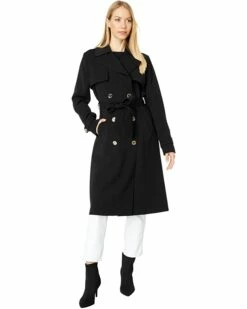 Deals 👍 MICHAEL Michael Kors Wrap Trench Duster M723271A74 | 🧥 Coats & Outerwear 😀