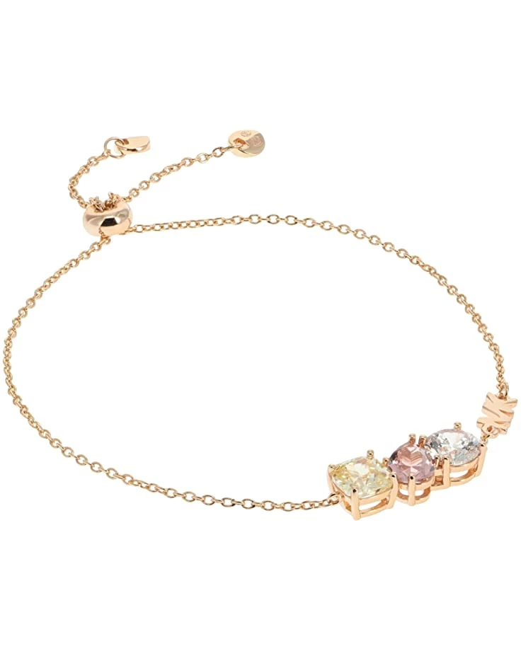 New ⌛ Michael Kors Sterling Silver Cluster Slider Bracelet | Bracelets ✨ 1 New ⌛ Michael Kors Sterling Silver Cluster Slider Bracelet | Bracelets ✨