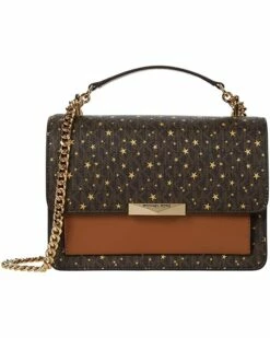 New ❤️ MICHAEL Michael Kors Jade Large Gusset Shoulder | 👜 Handbags ✨ -Outlet Michael Kors Store 710JdPiKOSL. AC SR736920