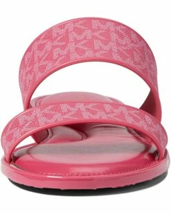 New 🔔 MICHAEL Michael Kors Kennedy Jelly Slide | 🩴 Sandals 😍 -Outlet Michael Kors Store 712 PUrSuNL. AC SR736920