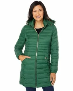 Discount ✨ MICHAEL Michael Kors Puffer with Narrowed Quilt at Waist M424268FZ | 🧥 Coats & Outerwear 🧨