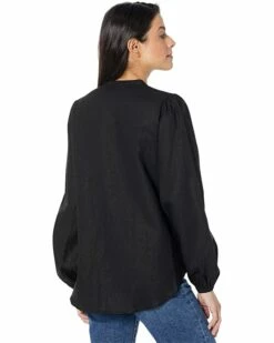 Outlet 🎉 MICHAEL Michael Kors Linen Button-Down 👕 Shirt | 👕 Shirts & Tops 💯 -Outlet Michael Kors Store 718Bt8FnZHL. AC SR736920