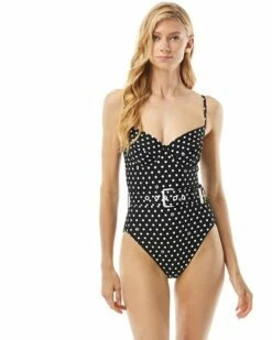 Wholesale 💯 MICHAEL Michael Kors Dot Underwire One-Piece | Swimwear 🤩