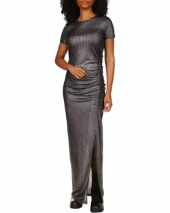 Cheapest 🎉 MICHAEL Michael Kors Ruched Short Sleeve Midi 👗 Dress | 👗 Dresses ⌛