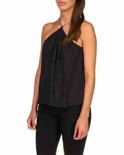 Discount 👍 MICHAEL Michael Kors Chain Neck Halter Top | 👕 Shirts & Tops ⭐