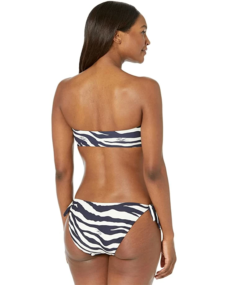 Outlet ⭐ MICHAEL Michael Kors Reversible Zebra Reversible Tie Front Bandeau | Swimwear ⌛ 2 Outlet ⭐ MICHAEL Michael Kors Reversible Zebra Reversible Tie Front Bandeau | Swimwear ⌛ - Image 2