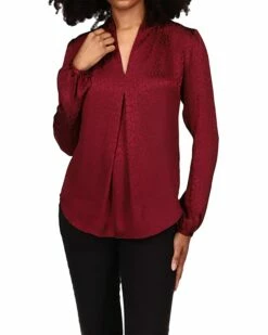 Promo 😀 MICHAEL Michael Kors Cheetah Plisse Jacquard Top | 👚 Shirts & Tops 🤩 -Outlet Michael Kors Store 71Q ONP92FL. AC SR736920