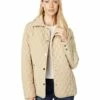 Buy 👍 MICHAEL Michael Kors Short Snap Front Quilt M425132FZ | 🧥 Coats & Outerwear 🎁