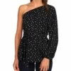 Budget 🎉 MICHAEL Michael Kors Floral One Shoulder Tunic | 👕 Shirts & Tops 🛒