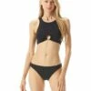 Best reviews of ❤️ MICHAEL Michael Kors Essentials Solid Cropped 👙 Bikini Top | Swimwear 😀