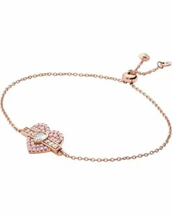Best reviews of 🥰 Michael Kors Kors Love Pave Heart Charm Bracelet | Bracelets 👍