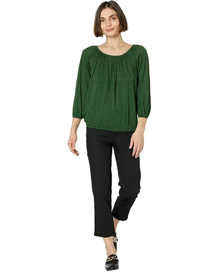 Promo 👏 MICHAEL Michael Kors Petite Vine Leaves Peasant Top | 👚 Shirts & Tops 🥰 4 Promo 👏 MICHAEL Michael Kors Petite Vine Leaves Peasant Top | 👚 Shirts & Tops 🥰 - Image 4