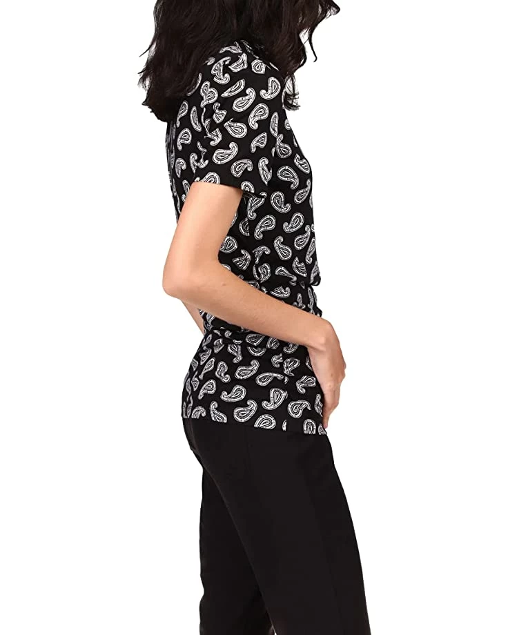 Flash Sale ๐ MICHAEL Michael Kors Paisley Short Sleeve Turtleneck Top | ๐ Shirts & Tops ๐ 2 Flash Sale ๐ MICHAEL Michael Kors Paisley Short Sleeve Turtleneck Top | ๐ Shirts & Tops ๐ - Image 2