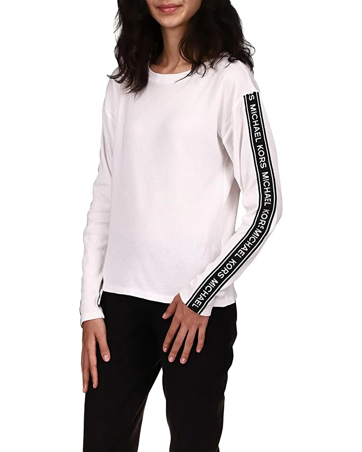Discount ๐ฅฐ MICHAEL Michael Kors Waffle Logotape Long Sleeve Top | ๐ Shirts & Tops โญ 4 Discount ๐ฅฐ MICHAEL Michael Kors Waffle Logotape Long Sleeve Top | ๐ Shirts & Tops โญ - Image 4