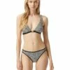 Budget ✔️ MICHAEL Michael Kors Mini Leopard Triangle 👙 Bikini Top | Swimwear ⌛