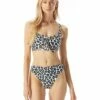 Brand new 🧨 MICHAEL Michael Kors Leopard Lace-Up Bralette Top | Swimwear ✨
