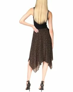 Brand new 👍 MICHAEL Michael Kors Cheetah Asymmetrical Pull-On 👗 Skirt | 👗 Skirts 🌟 -Outlet Michael Kors Store 71xakWE yRL. AC SR736920