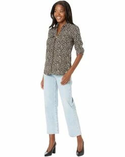 Best deal 😍 MICHAEL Michael Kors Floral Vine 🦮 Dog Tag Top | 👚 Shirts & Tops 🤩 -Outlet Michael Kors Store 71xjX7Ys1nL. AC SR736920