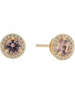 Hot Sale 😉 Michael Kors Sterling Silver Pave Halo Stud Earrings 👍