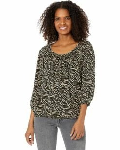 Flash Sale โ MICHAEL Michael Kors Tiger Peasant Top | ๐ Shirts & Tops ๐