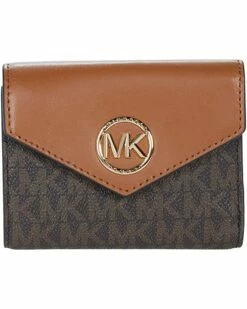 Cheapest ⭐ MICHAEL Michael Kors Carmen Medium Envelope Trifold | Wallets 🥰