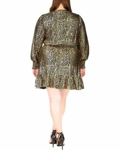 Hot Sale 😀 MICHAEL Michael Kors Plus Size Foil Snake Julia 👗 Dress | 👗 Dresses 👏 -Outlet Michael Kors Store 81CJIhdMKaL. AC SR736920