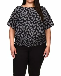 Brand new ⭐ MICHAEL Michael Kors Plus Size Paisley Kimono Top | 👚 Shirts & Tops 🛒