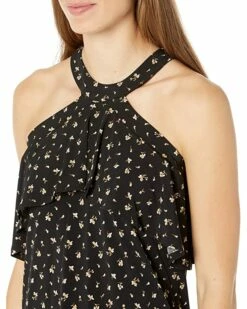 Buy 🎁 MICHAEL Michael Kors Floral Flounce Halter | 👚 Shirts & Tops ❤️ -Outlet Michael Kors Store 81GFou7 7zL. AC SR736920